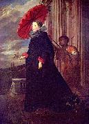 Portrat der Marchesa Elena Grimaldi, Gattin des Marchese Nicola Cattaneo. Anthony Van Dyck